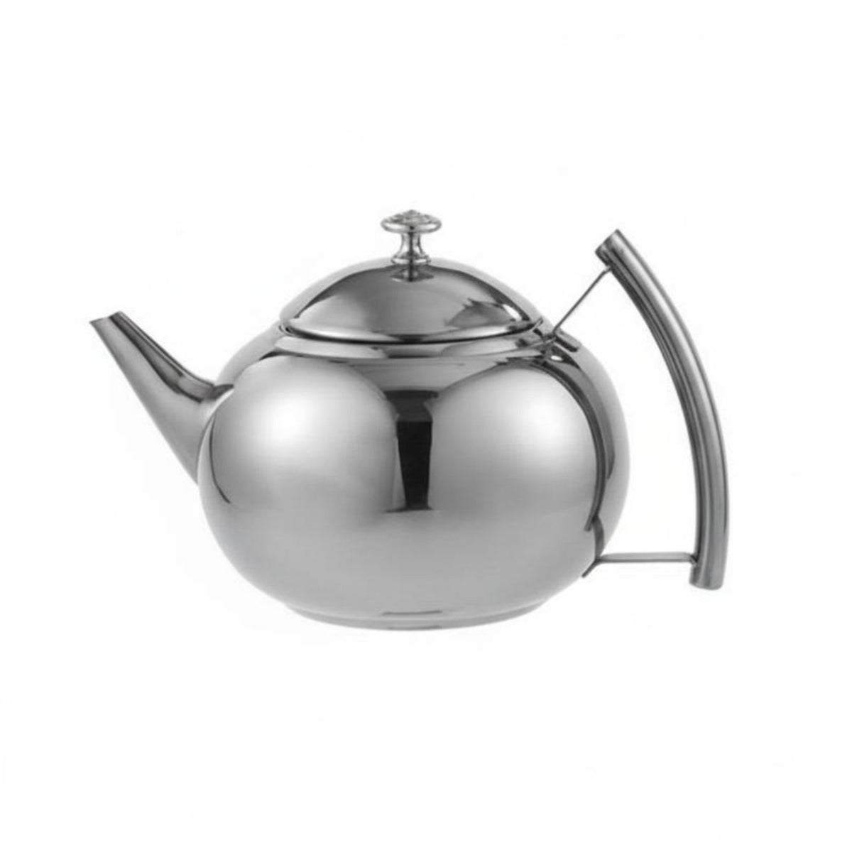 Stainless Steel Teapot Built Internal Mesh Strainer Teapot Easy to Clean Drinkware for Restaurant Owners