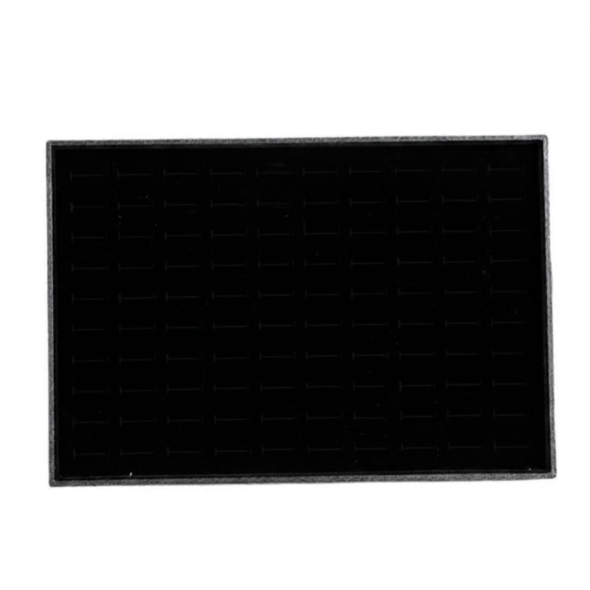 Jewelry Display Tray Multi-Functional Band Holder Tray Soft Textile Jewelry Drawer Organizer Adjustable Compartments for Women