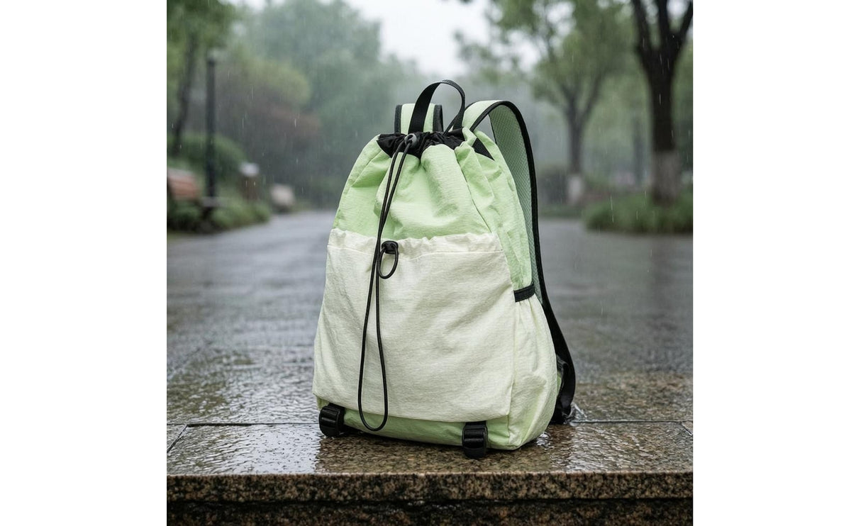 Mesh Drawstring Backpack Soft Casual Shape Mesh Sports Backpack Quick-Dry Gym String Bag
