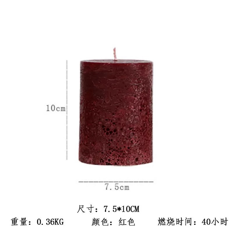 美式复古黑色铁艺烛台餐桌浪漫摆件道具简约高级家用轻奢蜡烛台座