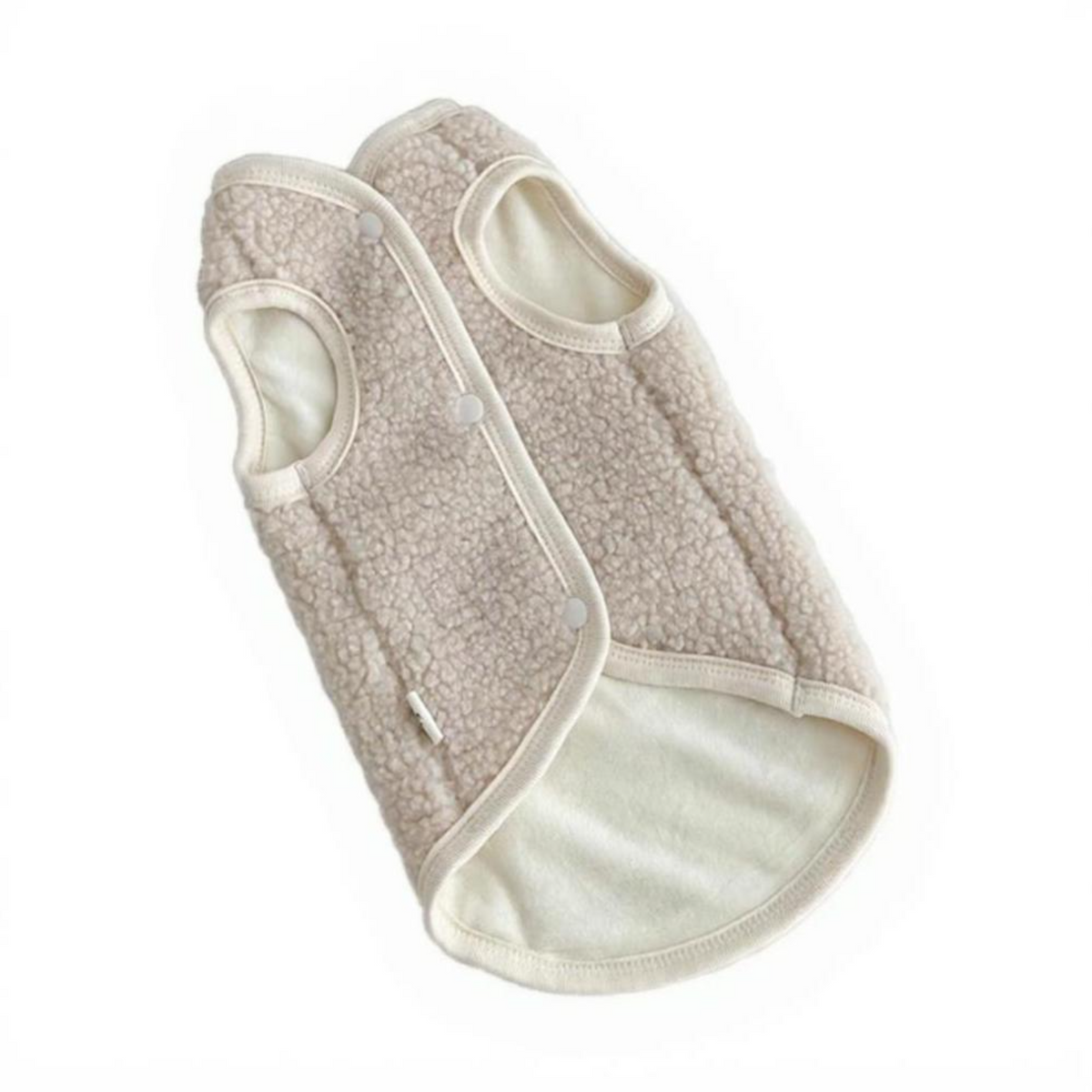 Cat Plush Fleece Vest Thick Warm Winter Wear