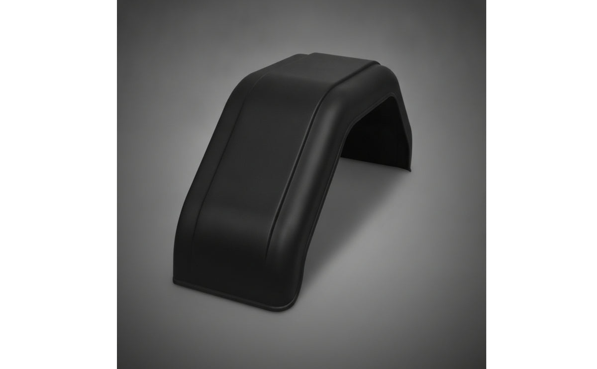 Trailer Mudguard Curved Recreational Vehicle Fenders High Impact Trailer Mudguard for Travel Trailers