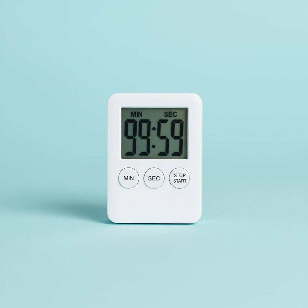 Digital Countdown Timer Electronic Cooking Timer Kitchen Clock Large Display Loud Audible Notification Suitable for Home Office Classroom Exercise