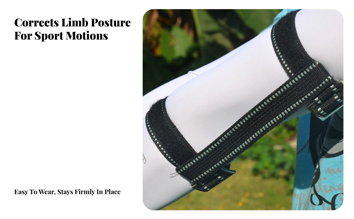 Golf Bent Arm Alarm Keeps Arms in Sync Golf Swing Training Band Creates Muscle Memory Swing Ing Band for Golfers, Home Training Driving Range