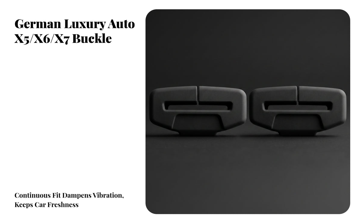 2 Pieces Silicone Seat Belt Protector | Seat Belt Protector with Y-Shaped Body, Easy-to-Clean Accessory, for Daily Driving