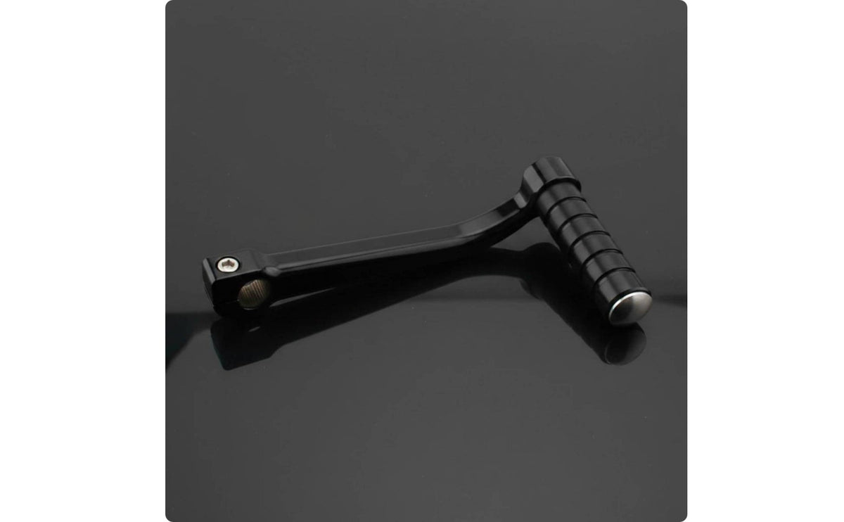 Aluminum Alloy Rear Gearshift Lever Chrome Finish Motorcycle Gear Lever Long-Lasting Shifter Pedal Easy to Install