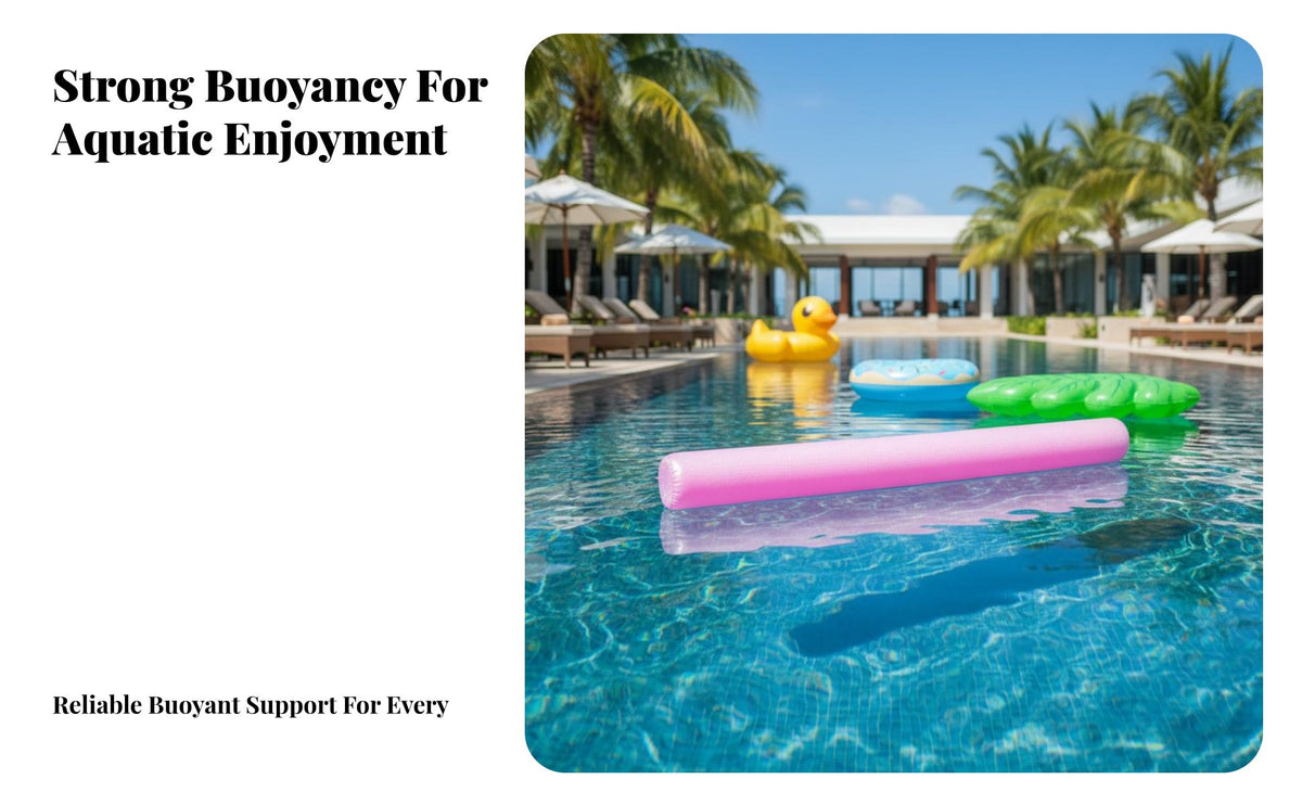 Inflatable Swimming PVC Hollow Water Float Portable Inflatable Pool Noodle for Adults, Beginners, Beach