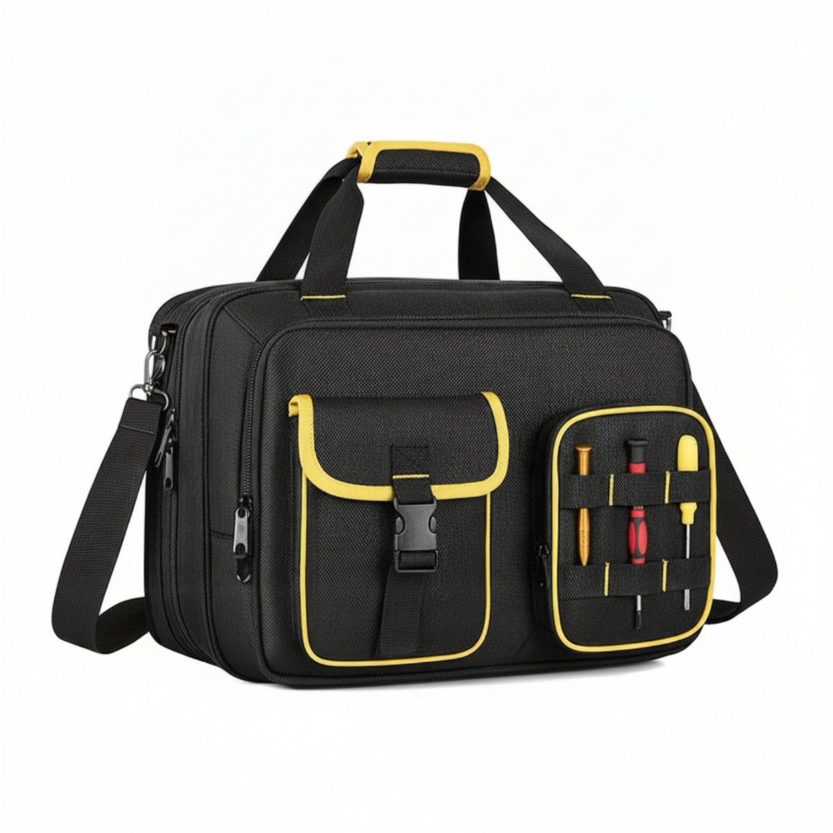 Electrician Tool Bag Multi-Pocket for Technicians, Repair Workers