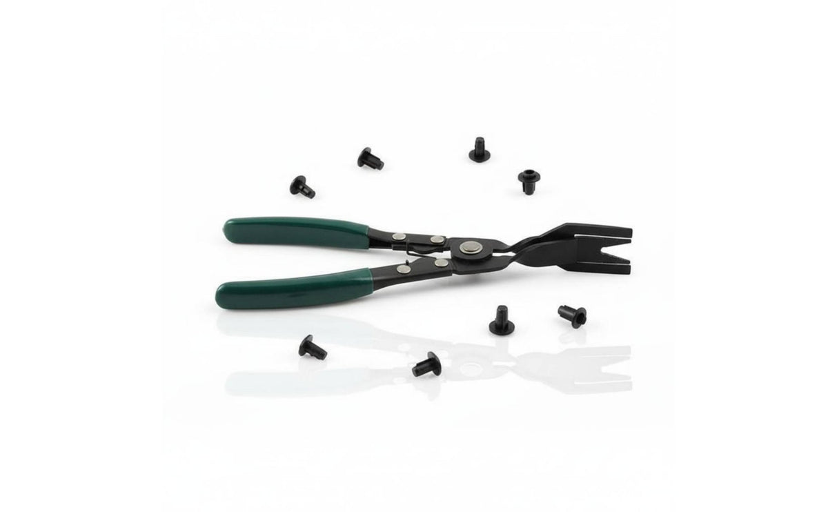 Rivet Removal Pliers Ergonomic Handle Automotive Fastener Remover Construction Panel Clip Removal Pliers for Mechanics