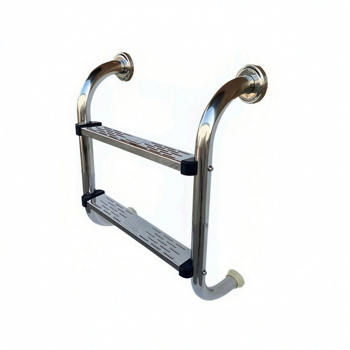 Stainless Steel Pool Ladder Easy-to-Install Pool Ladder with Handrails Corrosion-Resistant Rustproof for Spa