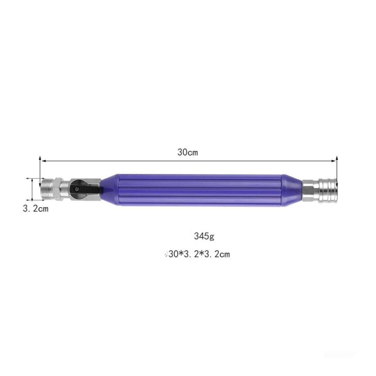 M22 Pressure Washer Lance Ergonomic Grip High Pressure Spray Built-in Ball Valve for Homeowners