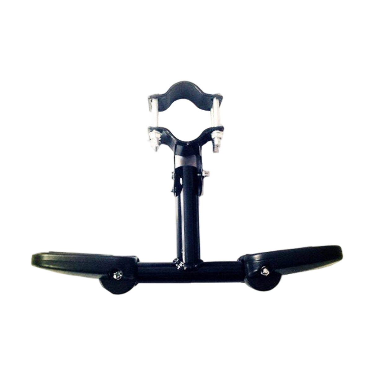 Anti-Slip Foldable Cycle Footrest Rubber Clamp-on Cycle Footrest Metal Bike Rear Foot Peg Compact for Children