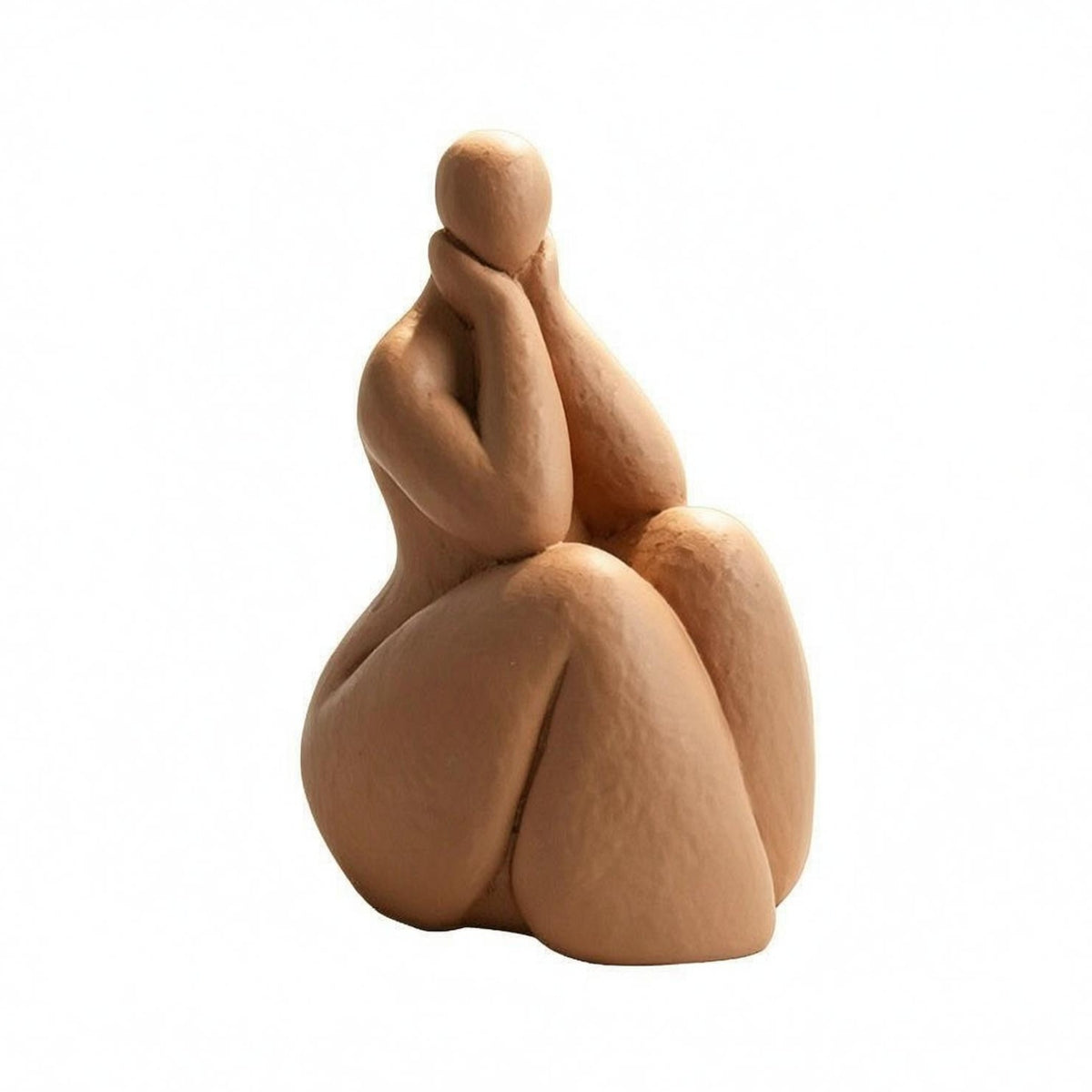 Desk Ornament Rustic Simplicity Abstract Figurine Rounded Forms Abstract Bookend