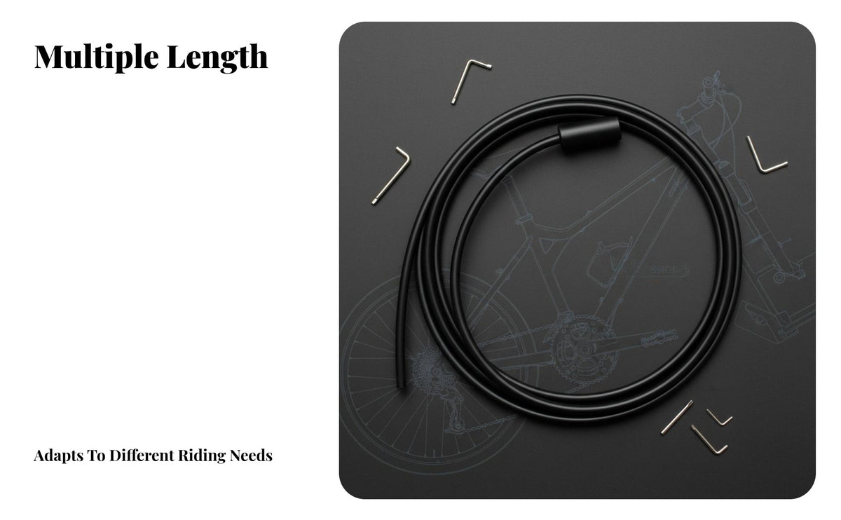Bike Wire Housing Ferrule Prevents Fraying Cycle Wire End Cap Brake Wire End Cap Lightweight Long-Lasting for Mountain Bikers