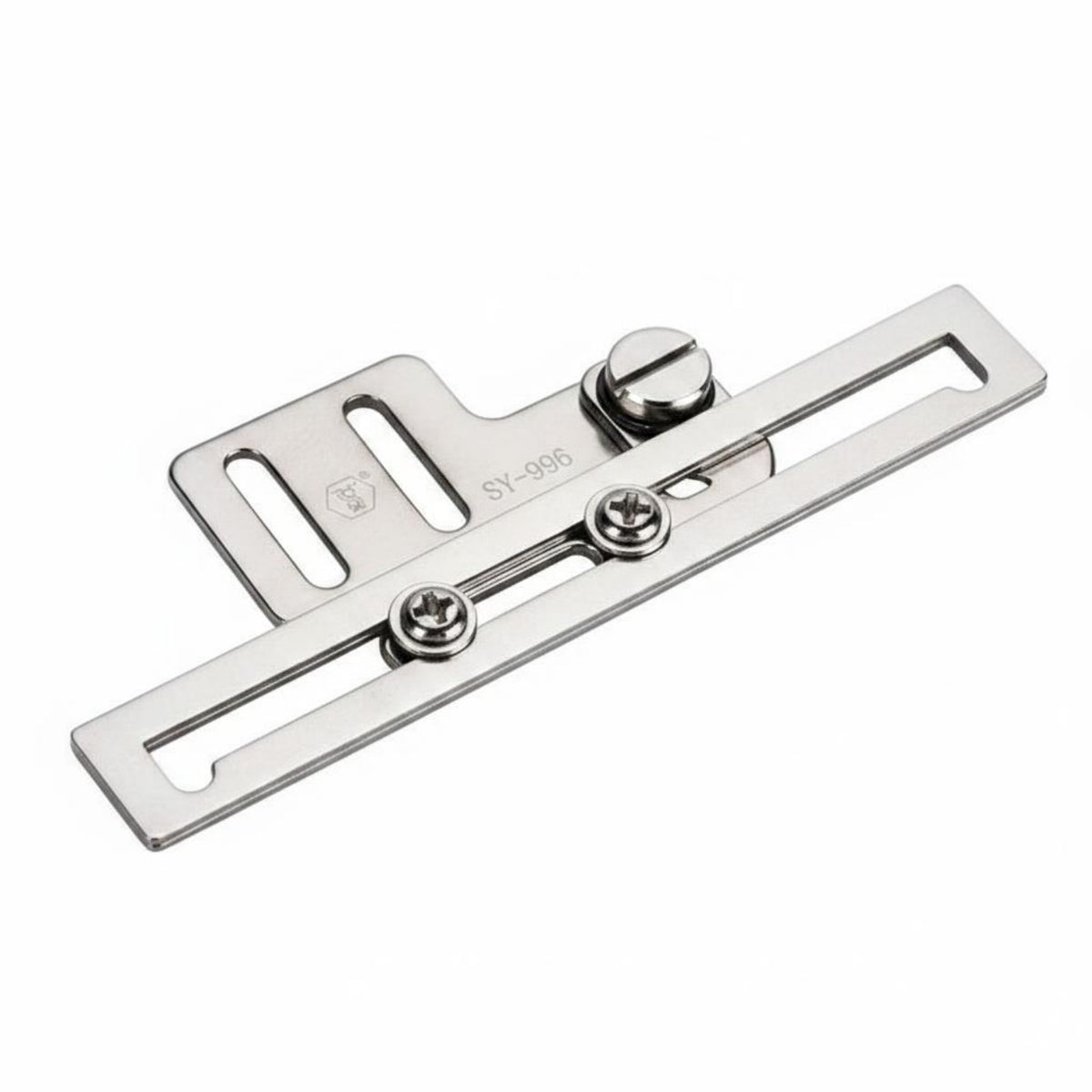 Sewing Machine Binder Attachment Easy to Install Bias Binding Foot Lace Tape Attachment All Metal Tape Folder Foot Adjustable