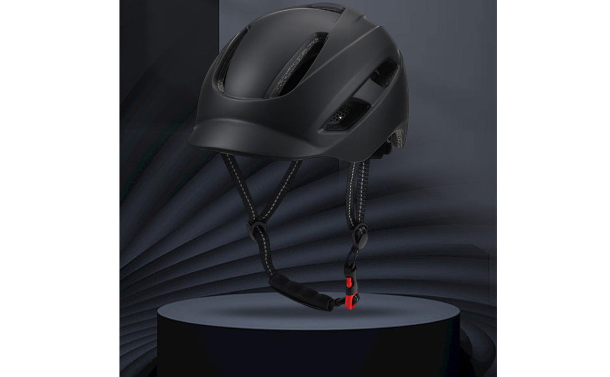 Adult Biking Helmet Breathable Helmet with Visor Comfortable for Adults