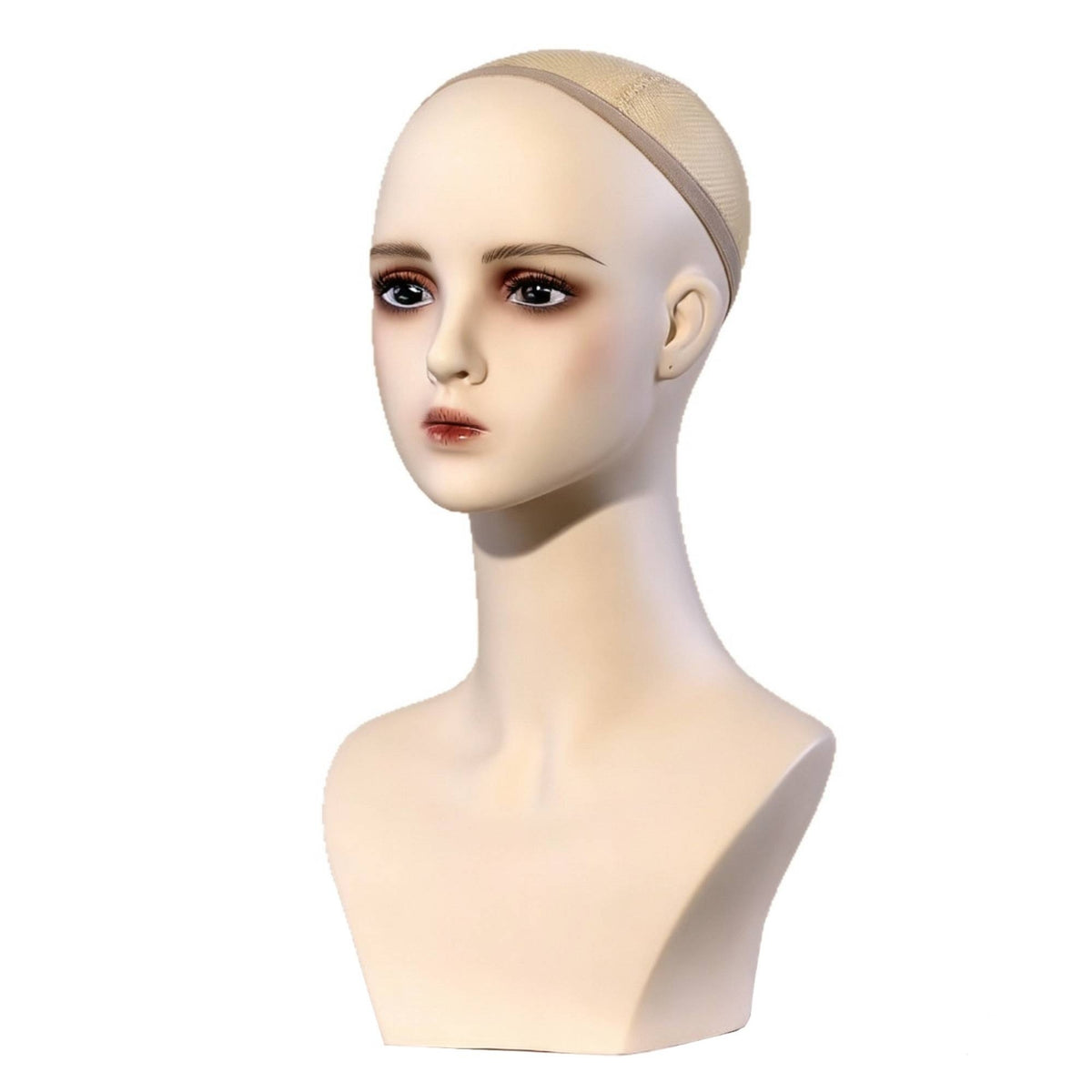 Mannequin Bust Form Smooth Female Mannequin Head Realistic