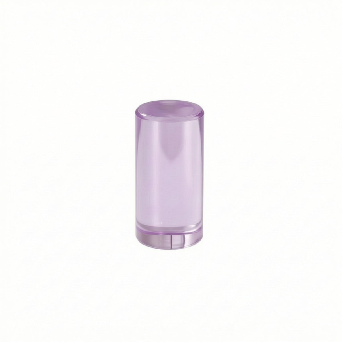 Cylindrical Block Translucent Acrylic Cylinder Clear Block Smooth Crystal Acrylic Blocks Stackable for Preschoolers, Preschool
