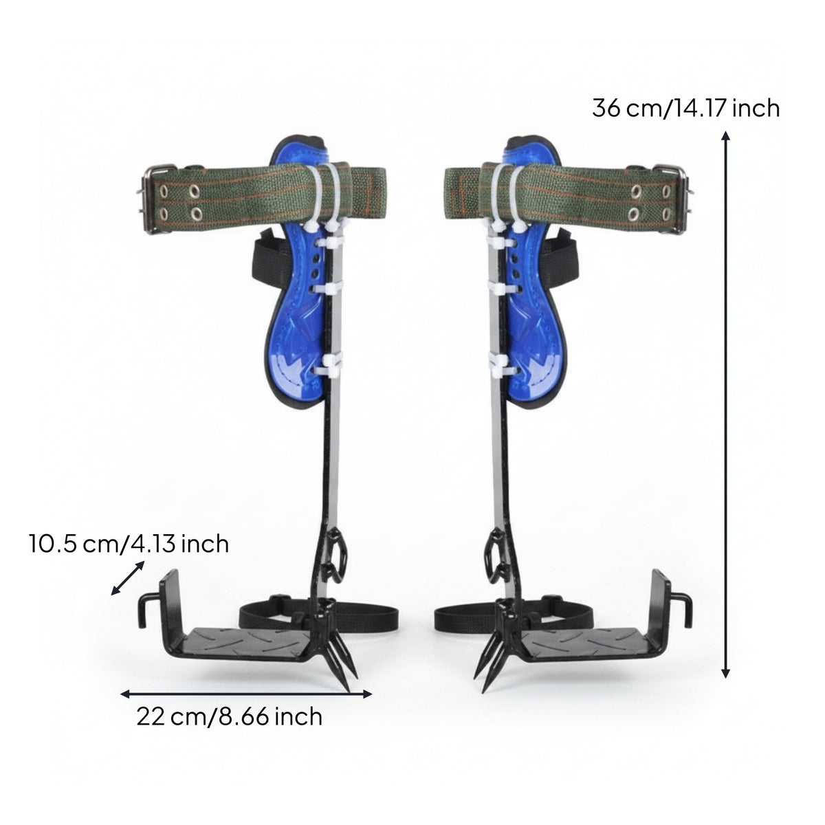 Arborist Climbing Spikes Foot Supports Tree Climbing Spurs Sports Equipment Ankle Wraps