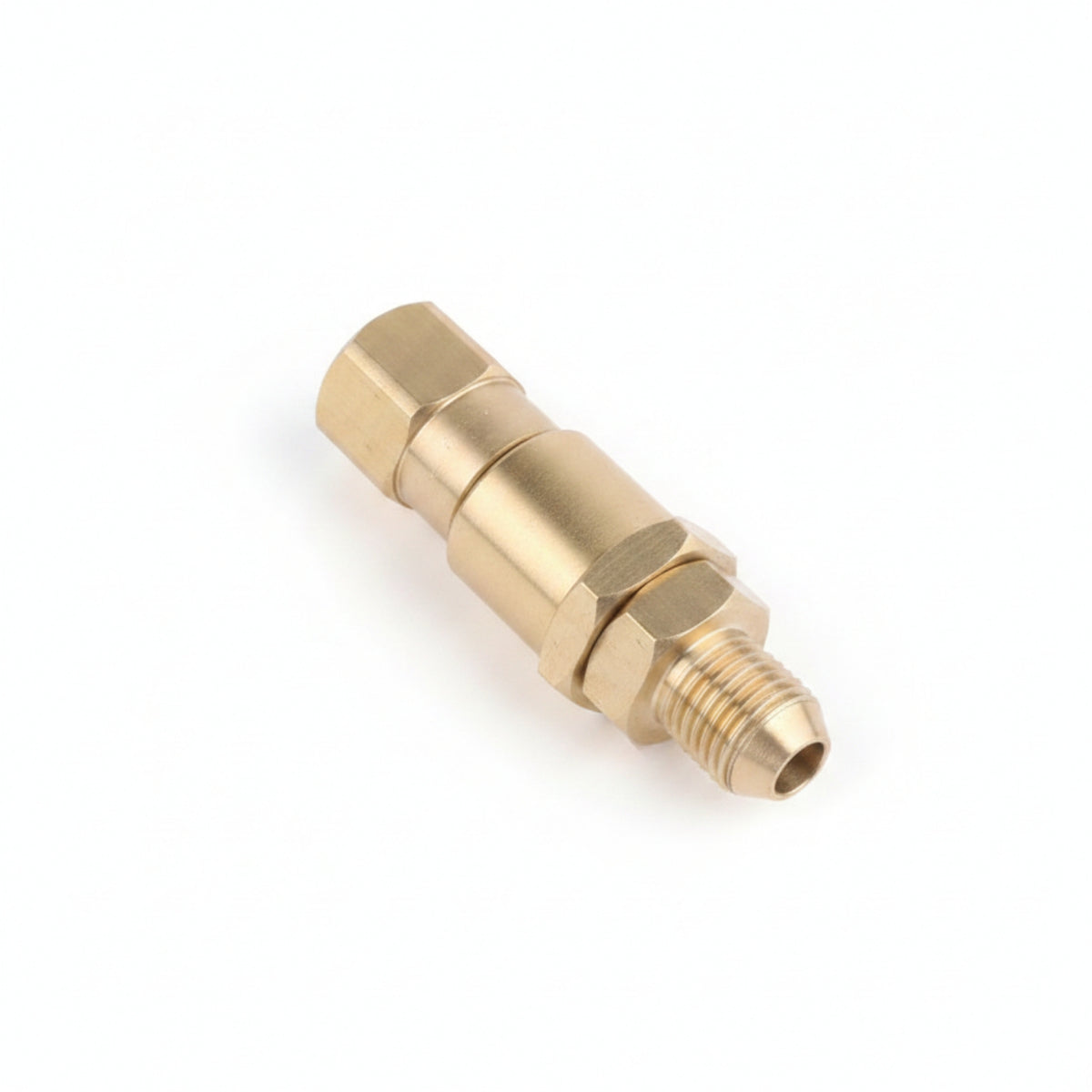 Anti-Tangle Pressure Washer Swivel Joint Compact Pressure Washer Hose Swivel Joint Shiny Finish Power Tool Part Gold-Colored