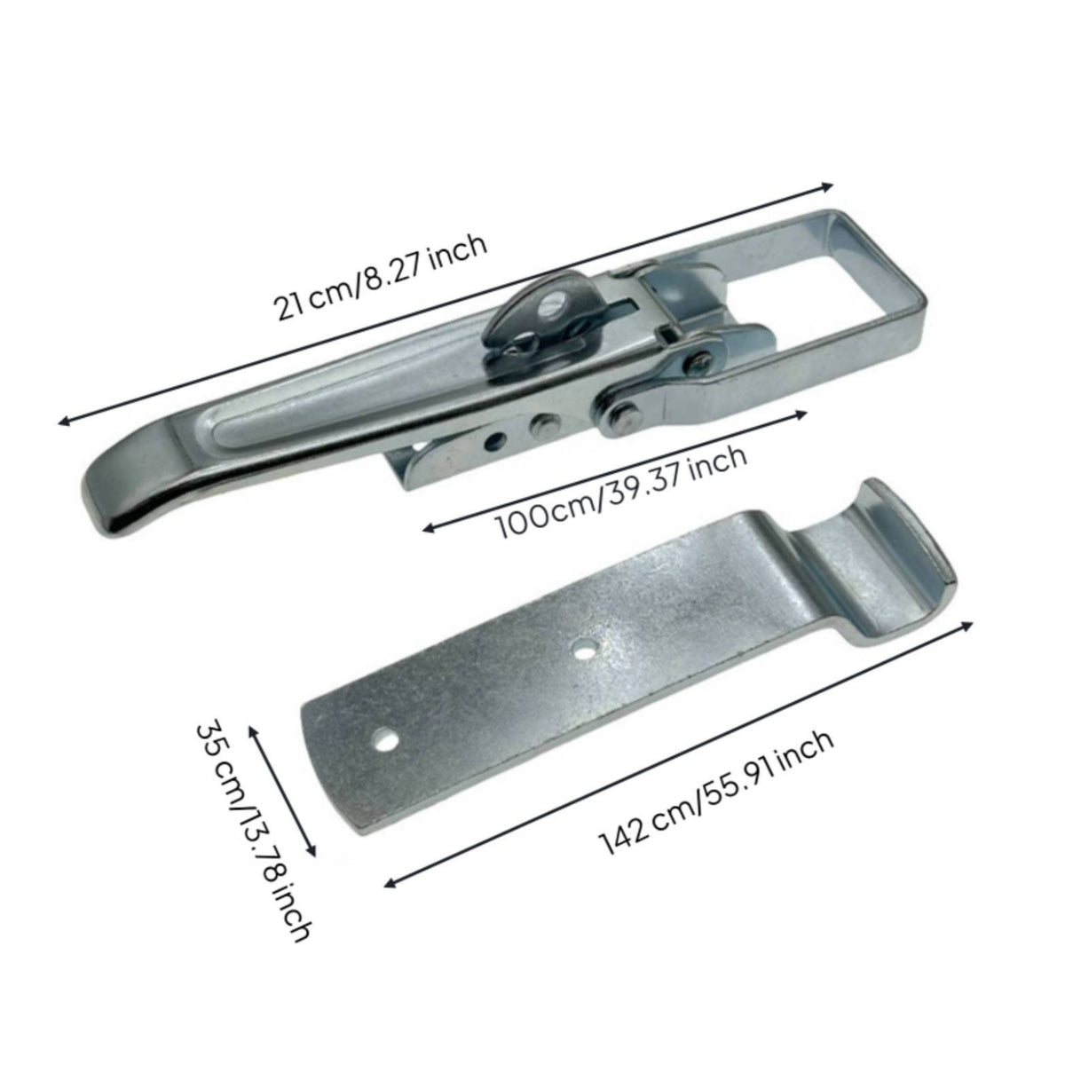 Trailer Entry Door Latch Sturdy Trailer Door Latch Secure Hardware for Builders, Mechanics