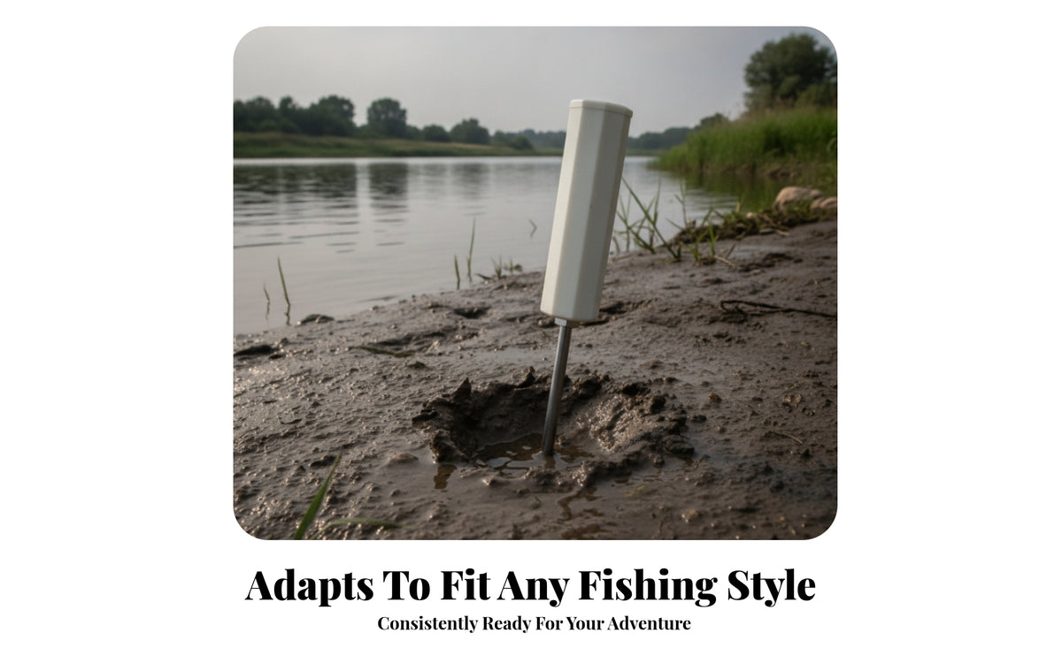 Stake Rod Holder Portable Easy Setup Ground Rod Holder Fishing Pole Stand