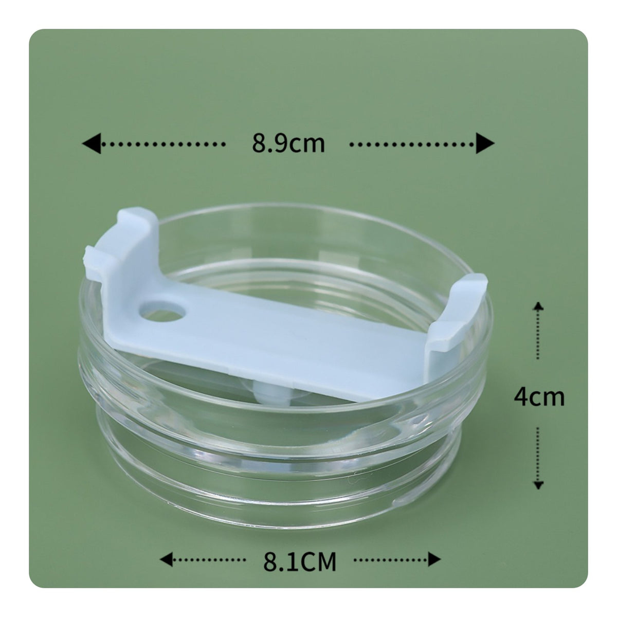 Leak Resistant 30/40oz Tumbler Lid Straw Friendly Tumbler Slider Lid for Car, Travel