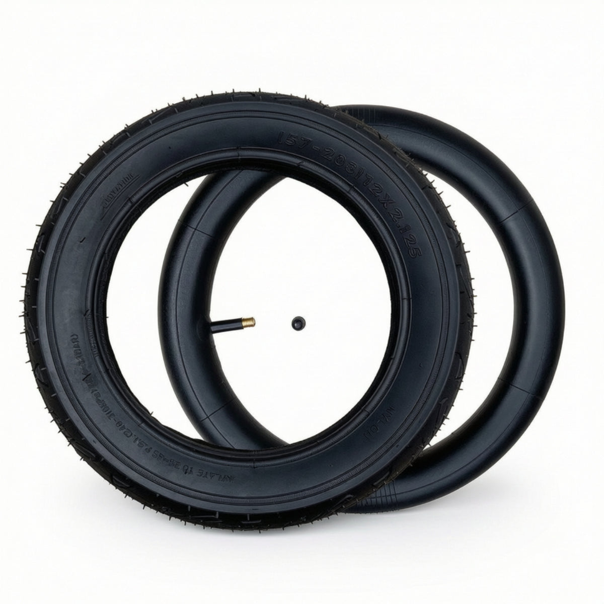Balance Bike Replacement Tire Easy to Replace Tire and Tube Set Heavy Duty Cycle Replacement Wheel for Young Children