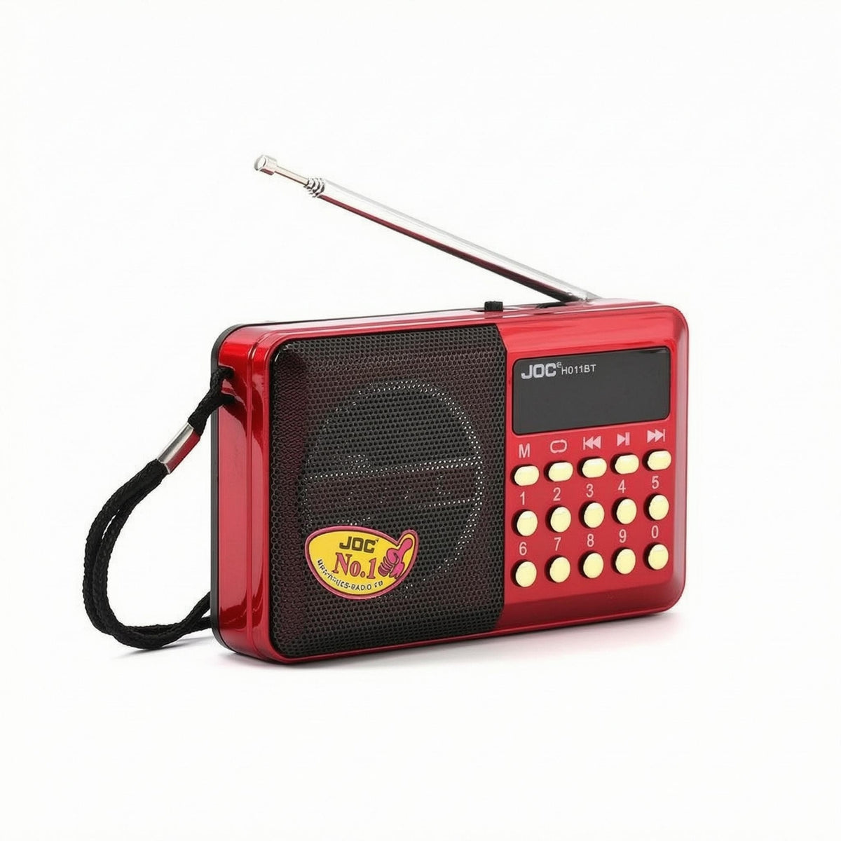 Portable Multiband Radio Push-Button Keypad Portable Frequency Modulation Radio