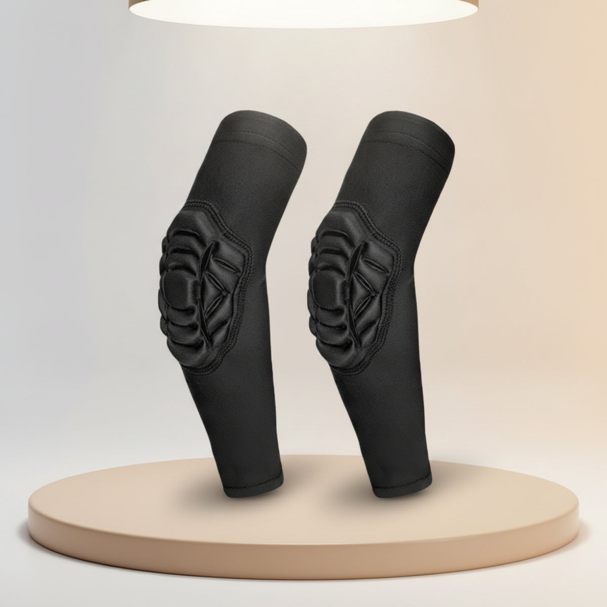 Elbow Pads Form-Fitting Elbow Guards Flexible Joint-Cushioning Gear for Skating, Bicycling, Basketball