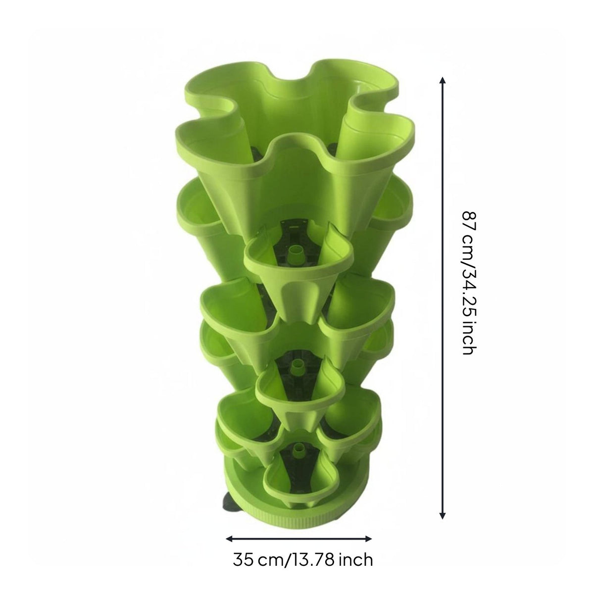 Space Saving Multi-Tier Pipe Planter Easy to Assemble PVC Pipe Planting System Soilless Cultivation Vertical Hydroponic Garden Automated Watering for Beginners, Greenhouse