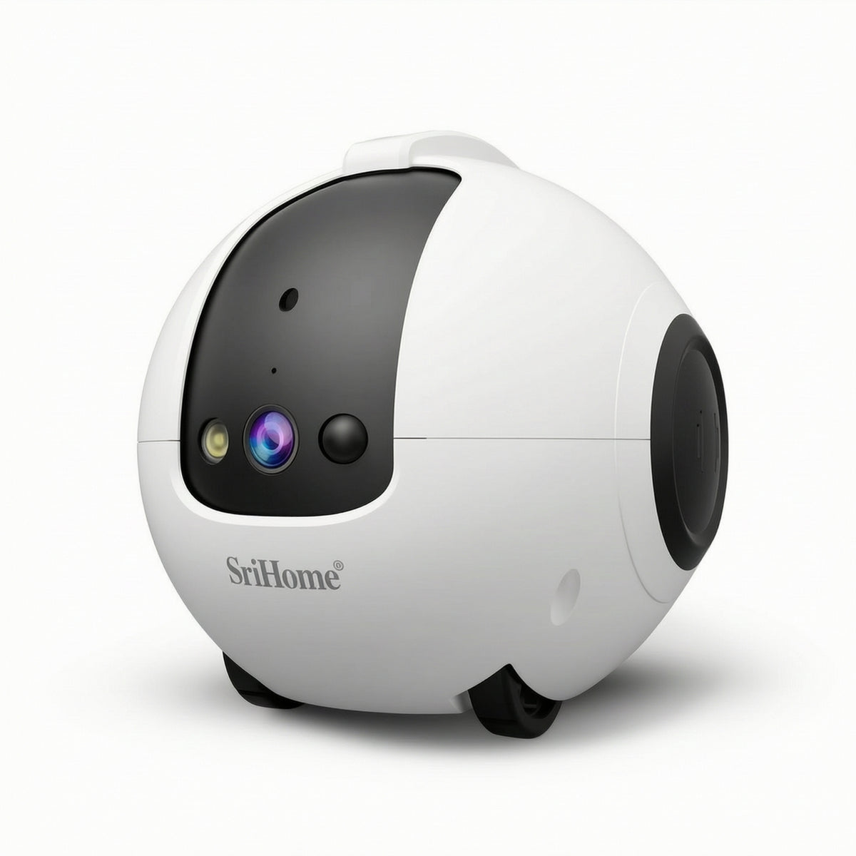 Distant-Controlled Mobile Pet Camera Robot Two-Way Audio Pet Robot with Treat Dispenser Smart for Dog Owners, Home, Indoor