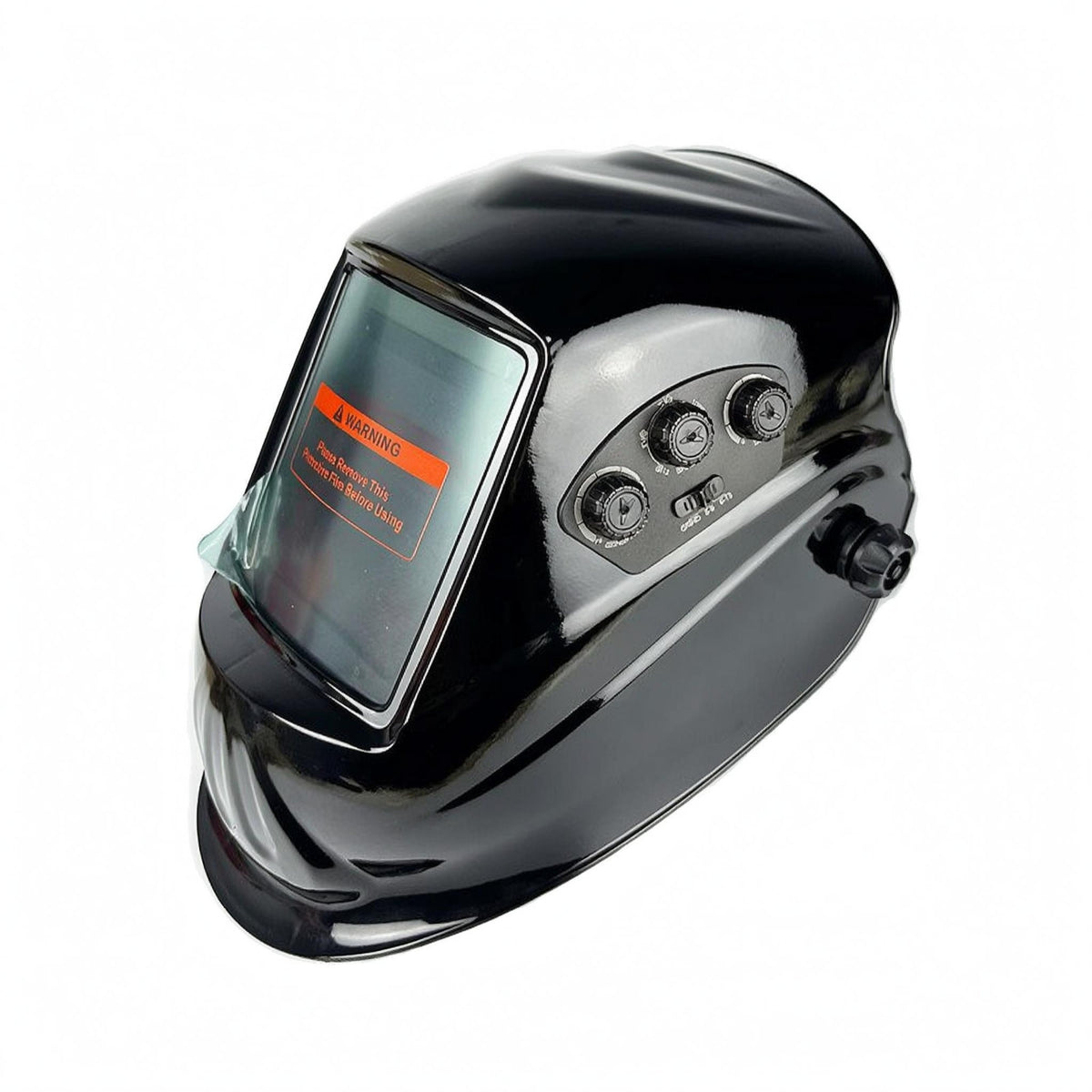 Automatic Welding Helmet Large Viewing Window Automatic Darkening Welding Helmet Black