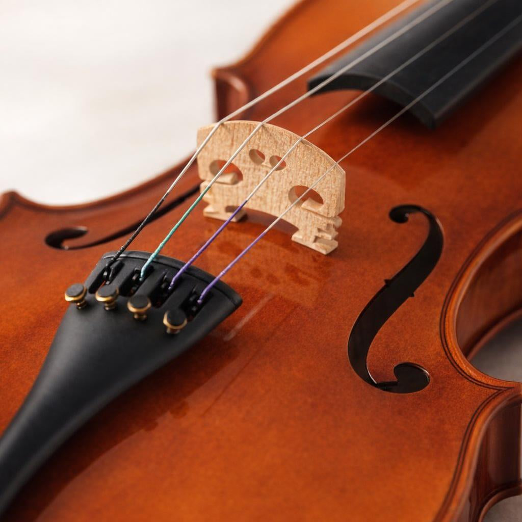 Acoustic Violin for Beginners, Student Violin for Music Lessons, Kids Violin for Musical Education, 4/4 Violin with Case