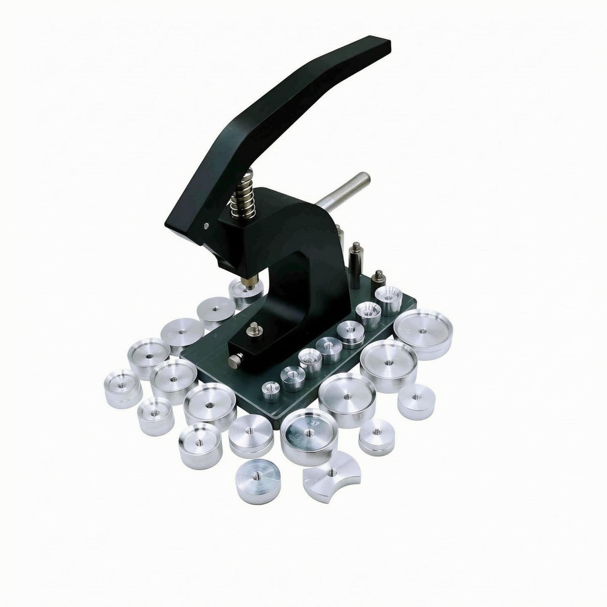 Watch Case Sealing Machine Metal Guide Rod Watch Case Closing Machine Black Frame