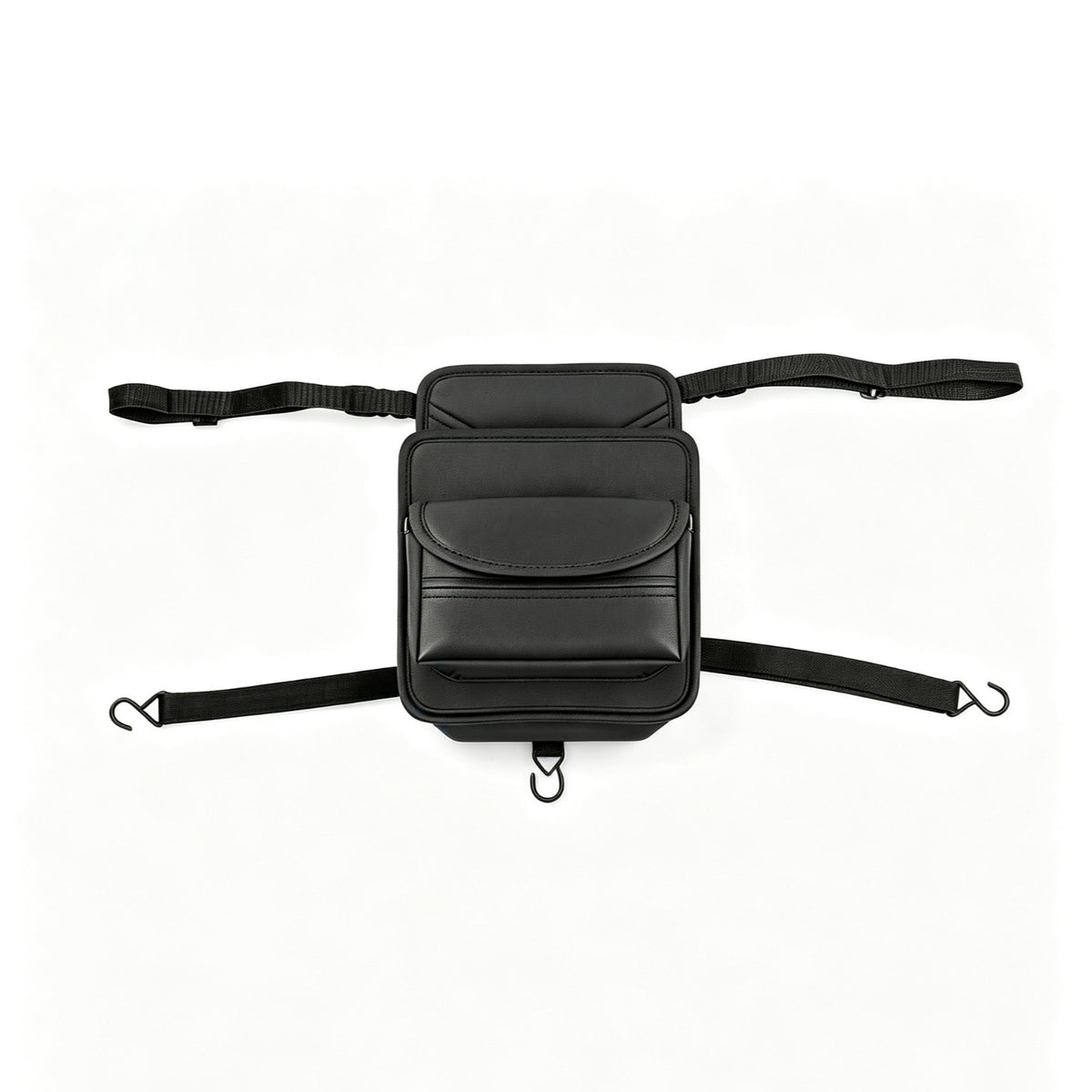 Organizer with Tissue Holder Multi-Compartment Organizer Hanging for Drivers