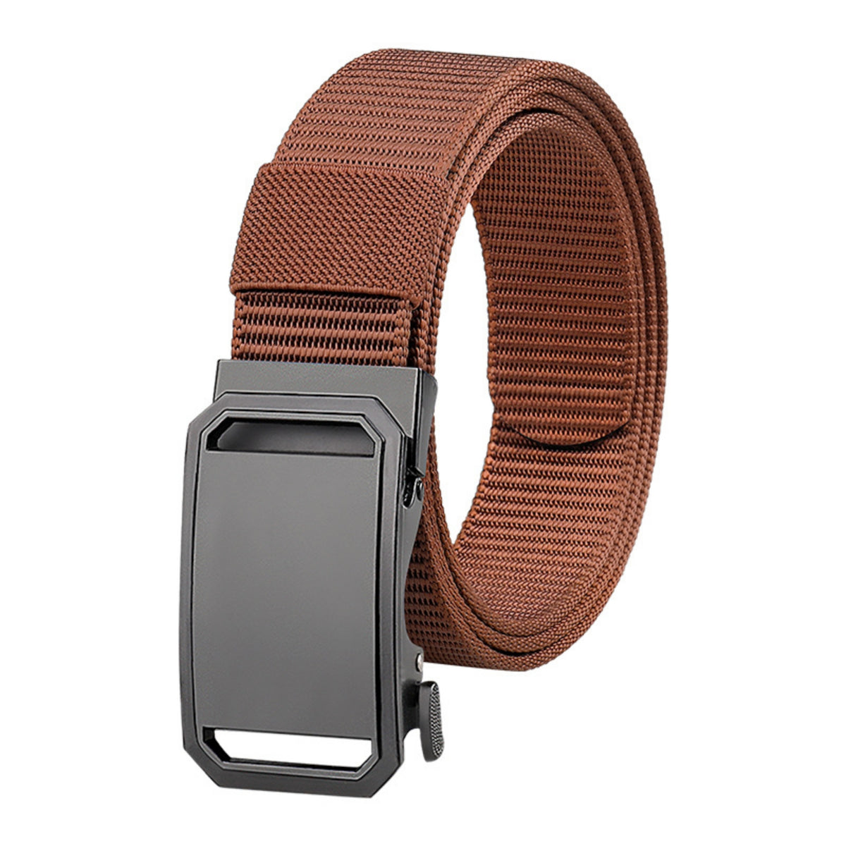 Belt with Automatic Slide Buckle Slimline for Work