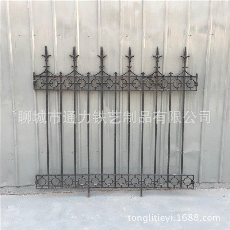 Cast Iron Decorative Fence Panel for Garden and Villa