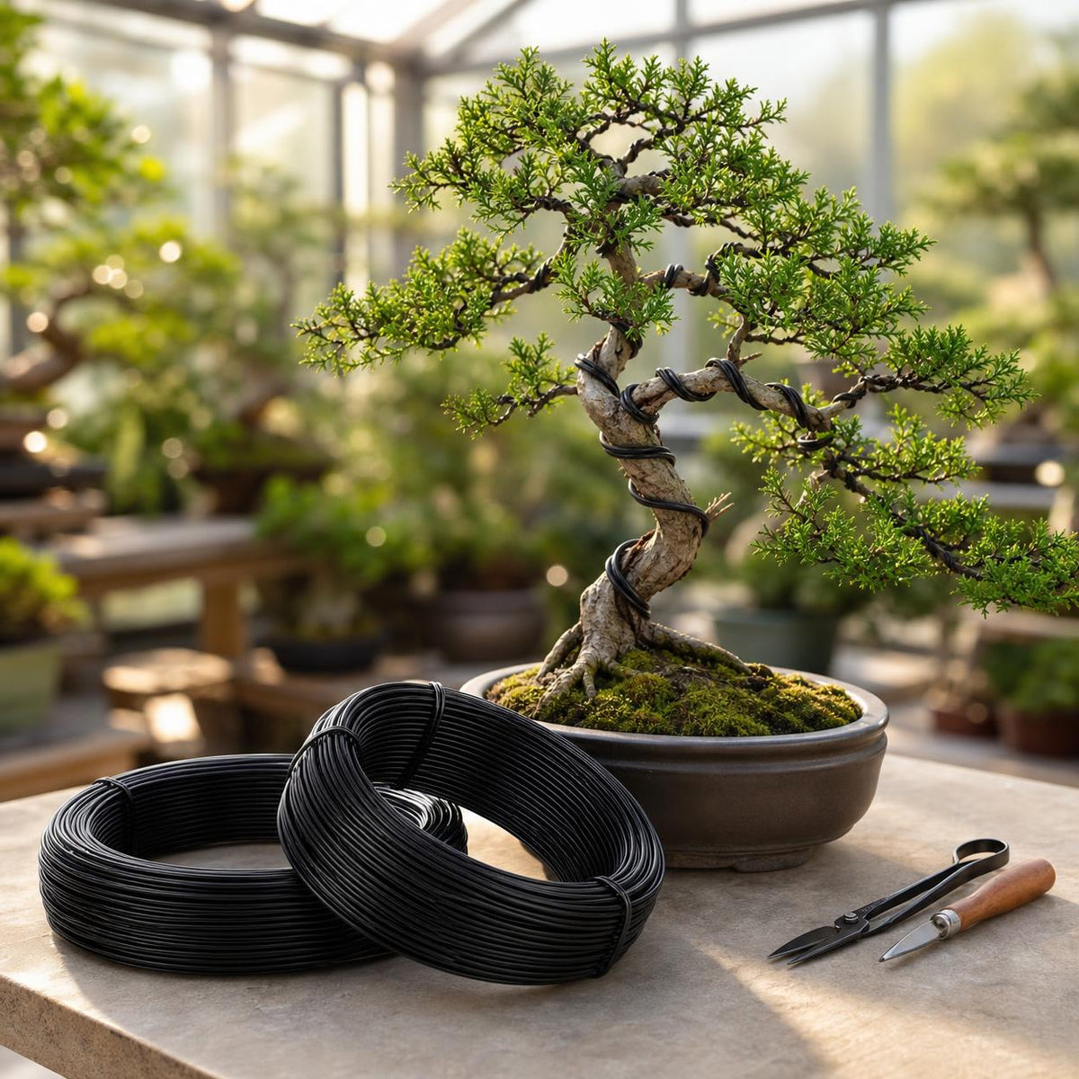 bonsai training wire