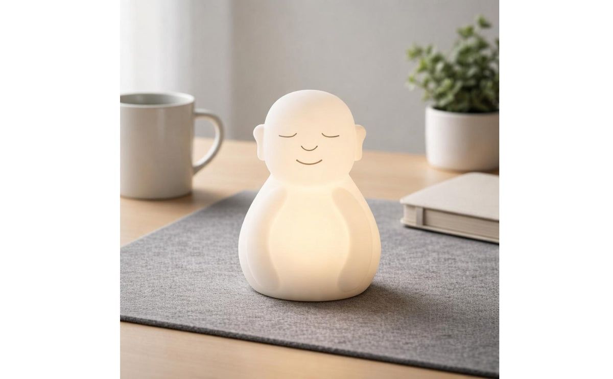Breathing Figure Lamp Stress Relief Silicone Mood Lamp Soft Radiance