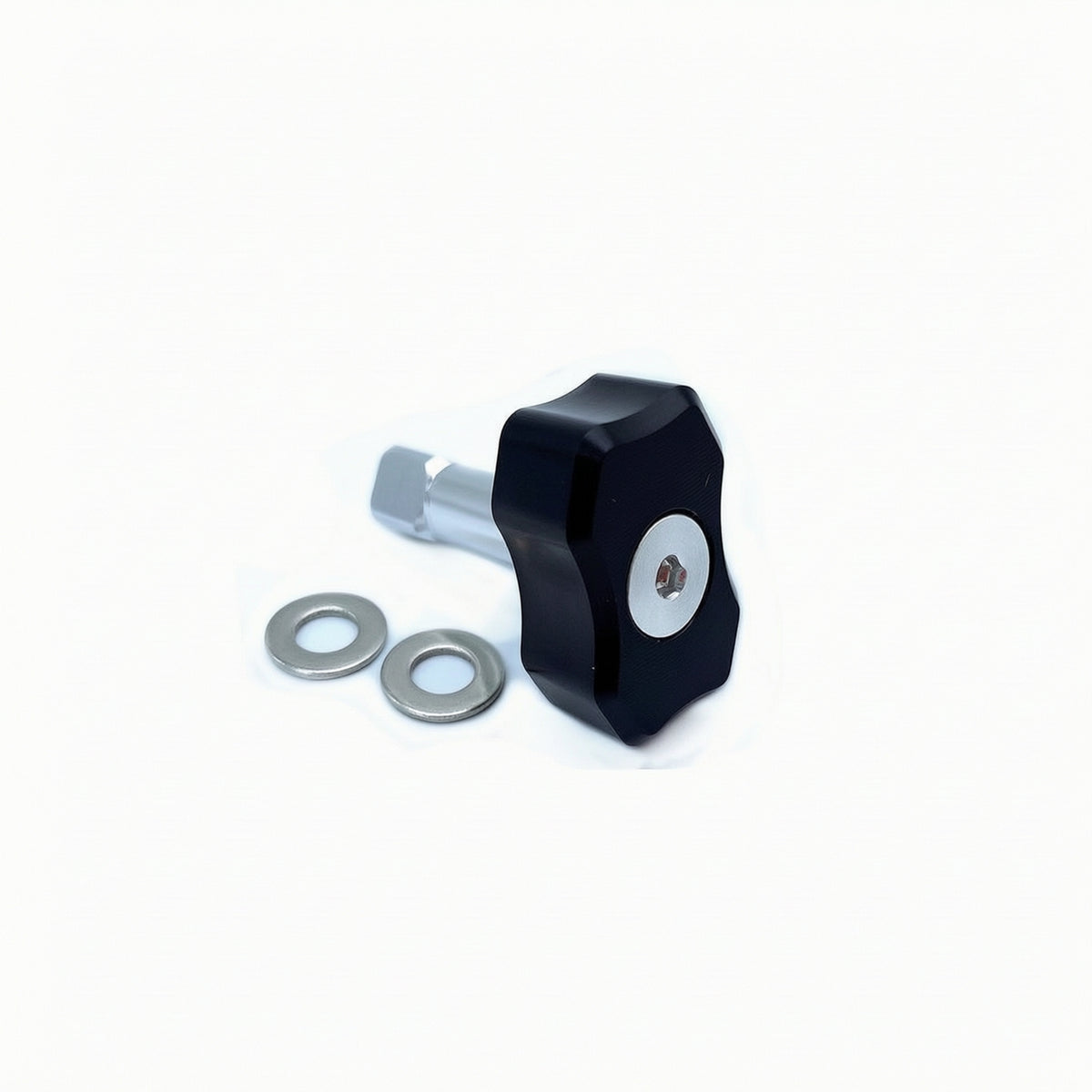 Threaded Cycle Parking Support Part Anodized Parking Support with Washers Compact Kickstand Lightweight for Cyclists