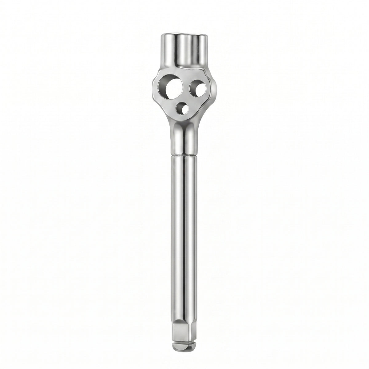 Multifunction Hex Wrench Assist Tool Socket Bit Driver Compact Head Silver Finish Heavy Duty Inner Hex Wrench Tool