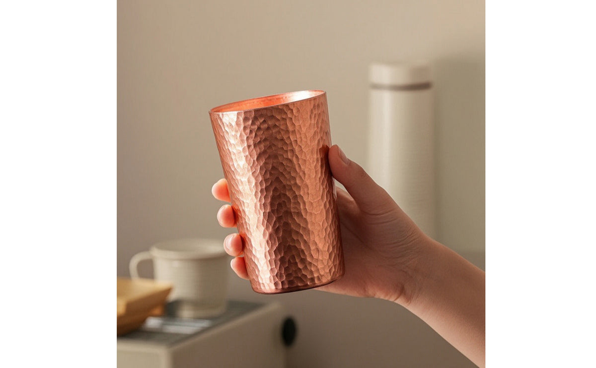 Coffee Cup Hammered Copper Cup Handcrafted Copper Mug for Baristas
