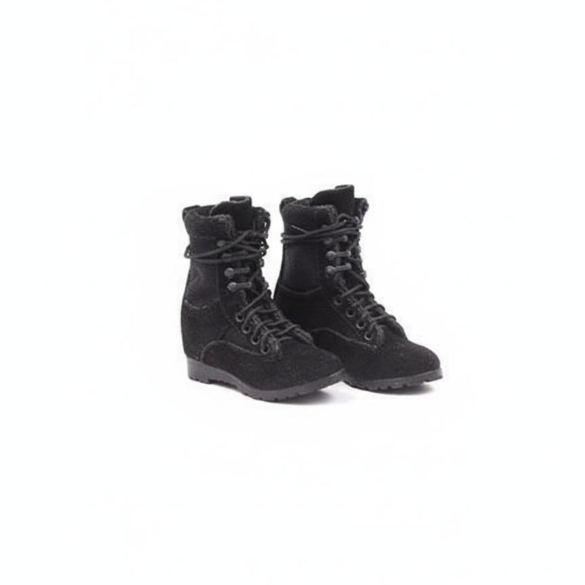 Detailed Texture 1/6 Scale Combat Boots Realistic Design 12 Inch Action Figure Boots Fine Workmanship Toy Accessory Long-Lasting Construction for Hobbyists