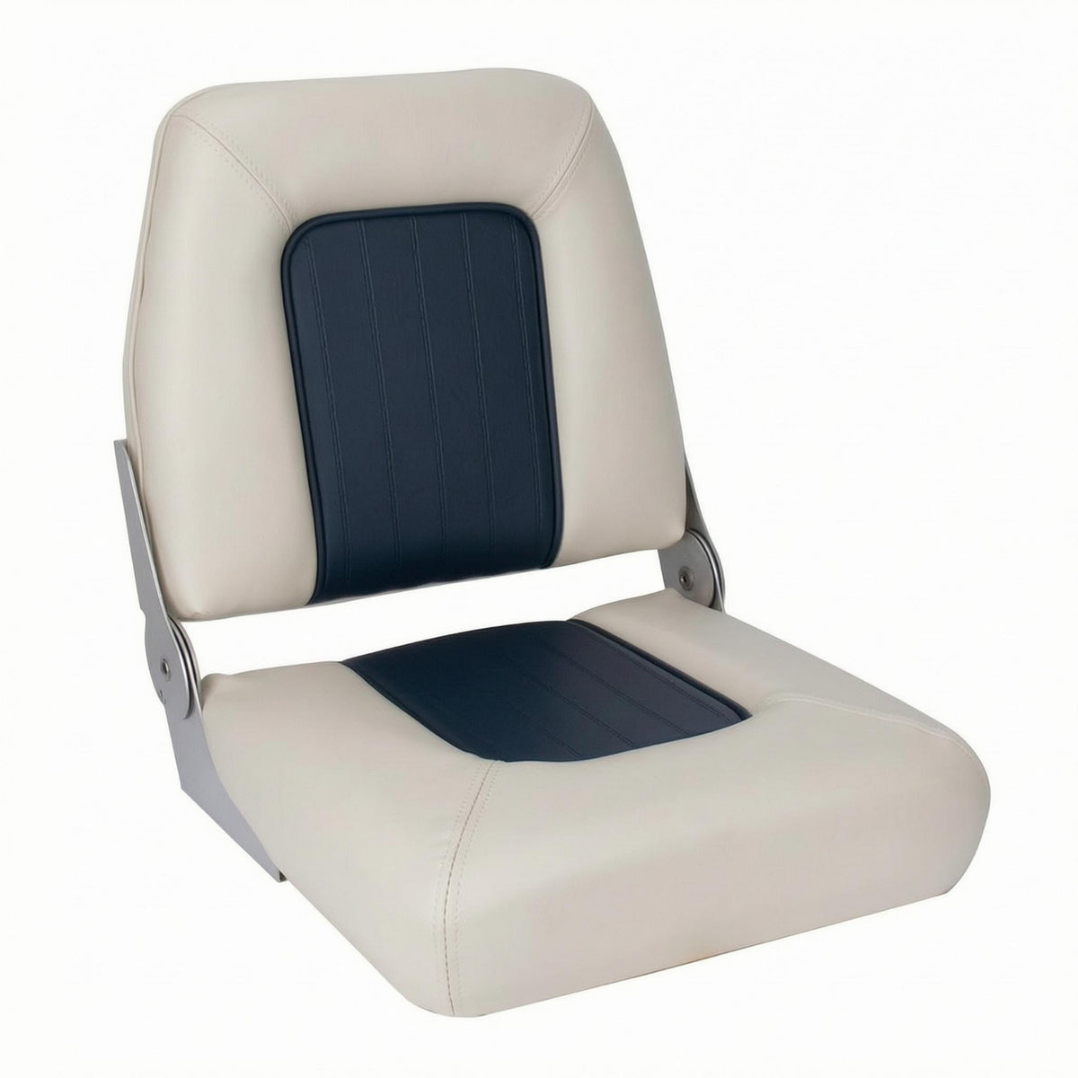 Foldable Boat Seat Metal Hinge Marine Mariner Chair Thick Cushion