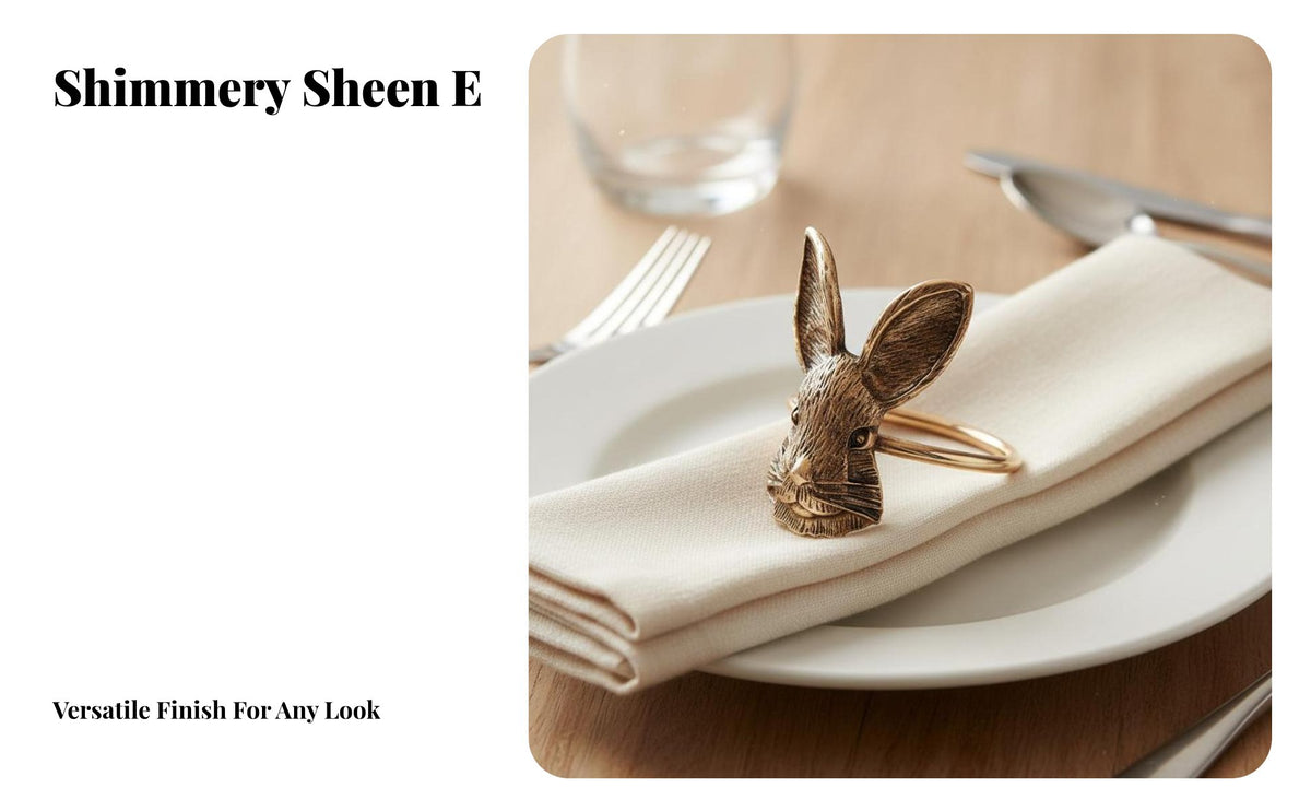 Hare Napkin Holder Elegant Design Bunny Napkin Holder Sturdy & Reusable for Event Coordinators, Restaurant Owners, Holiday Parties, Banquets