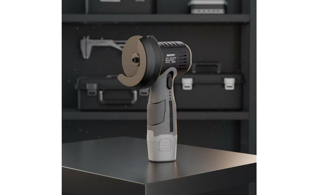 12V Cordless Mini Angle Grinder Compact Mini Angle Grinder High Speed Tool One-Handed for Hobbyists, Workshop