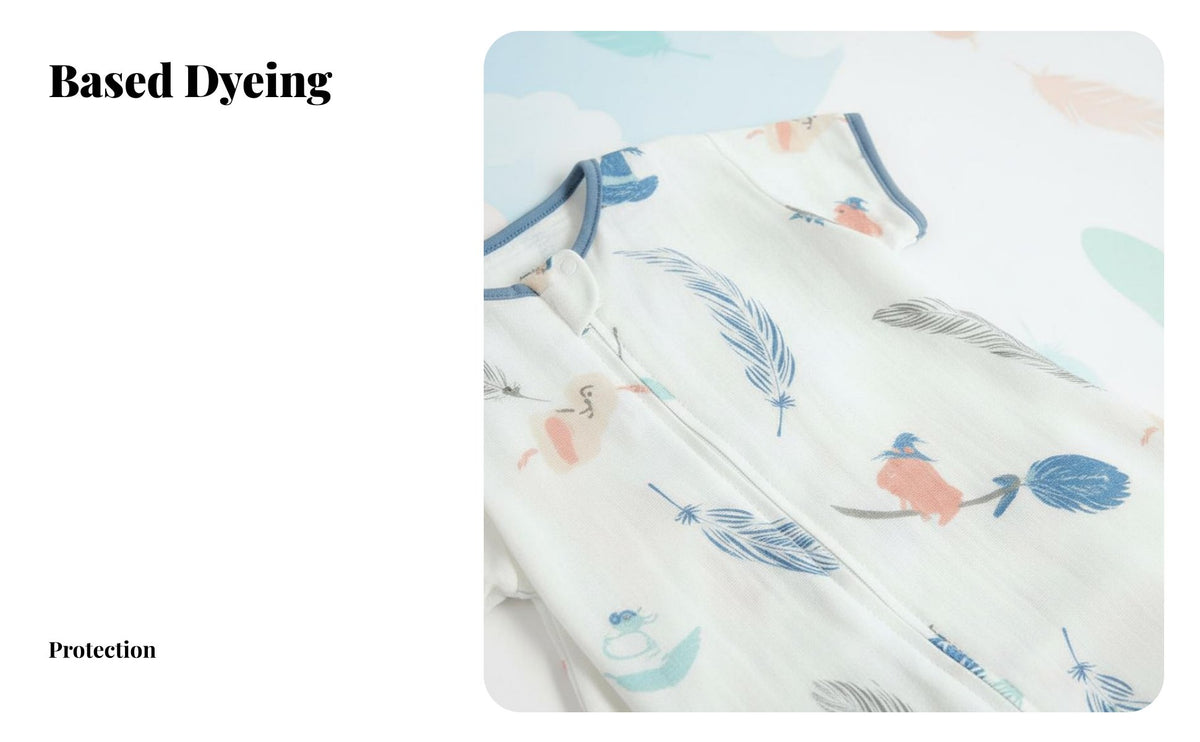 Anti-Kick Split-Leg Sleeping Bag Lightweight Baby Sleeping Bag with Legs Breathable Short Sleeve Sleep Sack Skin-Friendly for Infants, Early Walkers, Toddlers, Air-Conditi Single D Room, Rest Ping, Nighttime, Bedtime