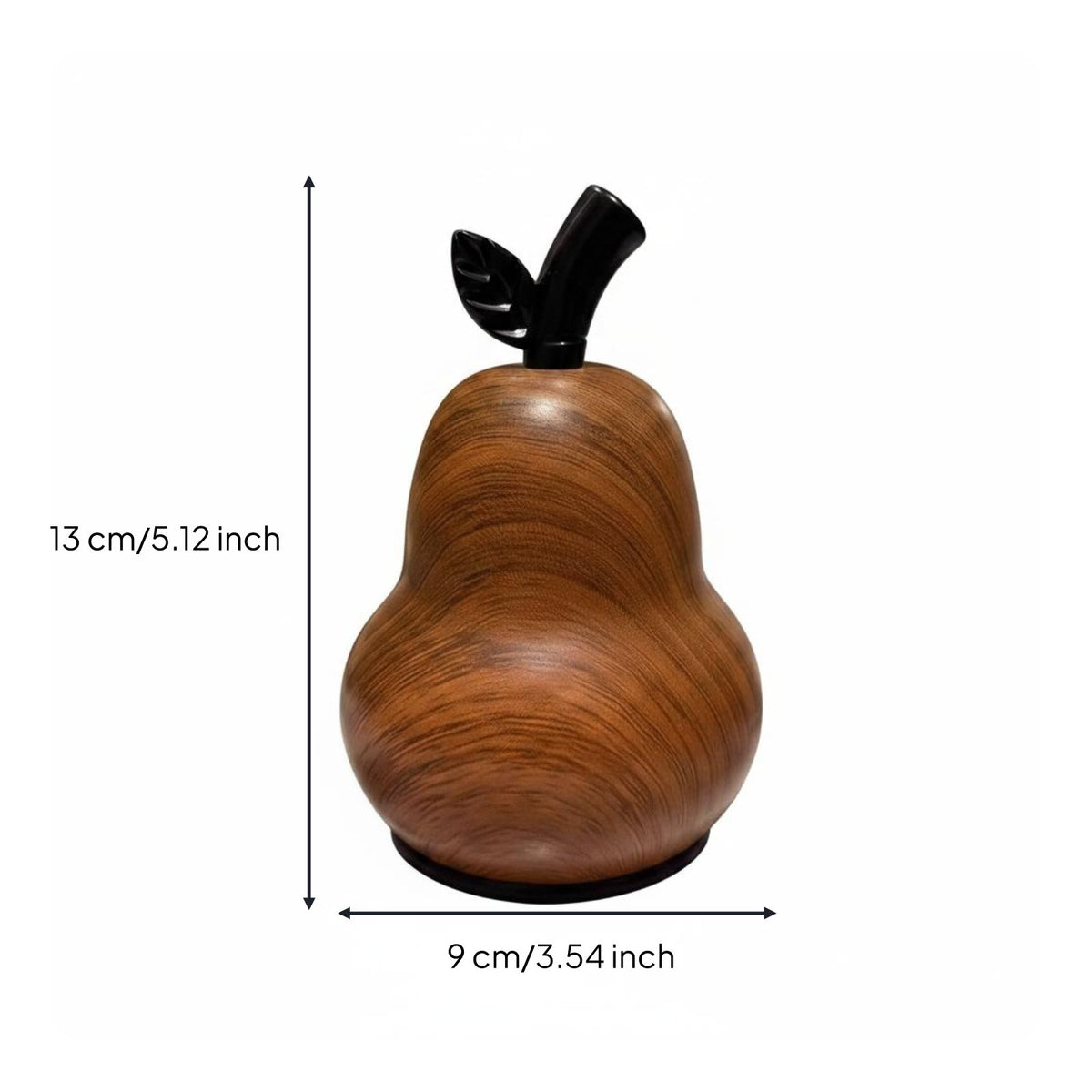 Luxury Swab Holder Versatile Decorative Gourd Storage Box Dust-Resistant Tabletop Organizer for Dining Table, Living Room