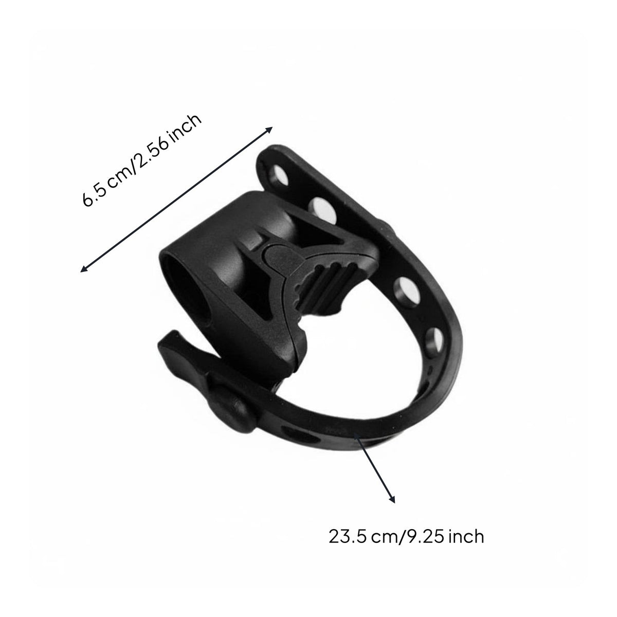 Rear Bike Rack Strap Easy to Install Bike Rack Rubber Strap Adjustable Cycle Holder Band for Travel